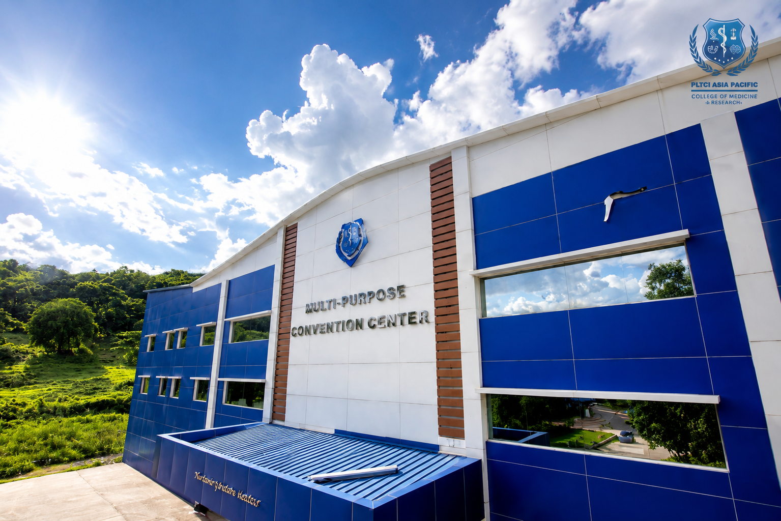 State of the art auditorium and convention hall at PLT medical college